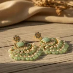 Opulent Luxury Pearl-Embedded Premium Earring - Image 3