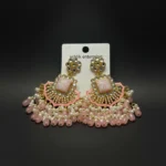 Luxury Pearl-Encrusted Premium Statement Drop Earrings - Image 2