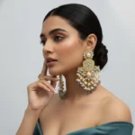 Signature Luxury Premium Pearl-Hoop Statement Drops - Image 7