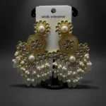 Timeless Luxury Premium Textured Stone and Pearl Drops - Image 6