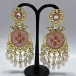 Luxury Artisan-Crafted Premium Pearl Statement Earrings - Image 3