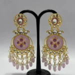 Premium Luxury Red-Carpet Pearl Halo Earrings - Image 2