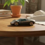 17 Ford GT Silver Diecast Model Car - Image 6