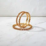 Star Design Gold Plated Bracelet Set for Women - Image 5