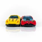 2Pcs/Lot 1:64 Scale Alloy Racing Car Models Toy Mixed Color Cool Children Mini Table Car Toy Set for Boys Birthday Gift