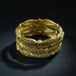 Elegant Gold Plated Bangle Set for Women - Traditional & Stylish Jewelry - Image 8