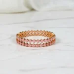 Pink Clover Bracelet for Women - Stylish & Trendy Jewelry" - Image 2