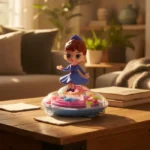 Musical Rotating Dancing Princess Doll Toy with 3D Lights and Sound for Kids - Image 8