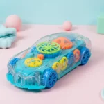 Concept Transparent Gear Racing Car