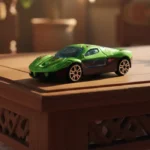 1pcs green lambo diecast collective car - Image 9