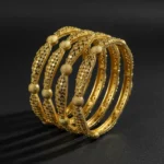 Elegant Gold Plated Bangle Set for Women - Traditional & Stylish Jewelry