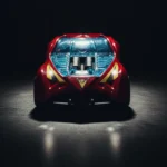 1:64 Scale RED Alloy Racing Car - Image 6