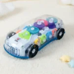 360 Degree Rotating Transparent Concept Racing Car with 3D Flashing Led - Image 7