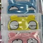 Sleeping Eye Mask Soft Padded Sleep Travel Shade Cover with Cooling Gel Pad Travel Rest Eye Shade Cover Blindfold - Image 2