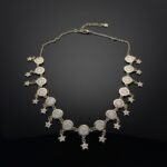 Gold Plated Coin & Star Charm Necklace for Women - Traditional & Fashionable Jewelry