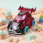 Light Up Baby Car Toys Boys Kids Like Automatic Steering Musical Electric Sports Model for Children Christmas Gift