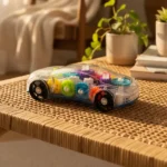 360 Degree Rotating Transparent Concept Racing Car with 3D Flashing Led - Image 8