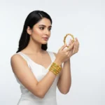 Elegant Gold Plated Bangle Set for Women - Traditional & Stylish Jewelry - Image 11