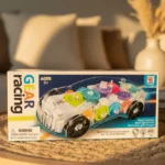 360 Degree Rotating Transparent Concept Racing Car with 3D Flashing Led - Image 9