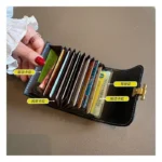 Card Holder New Korean Niche Design All-Matching Short Wallet Multiple Card Slots Sets