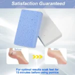 Exfoliate Feet Pedicure Handle Pumice Stone Scraper Foot File Dead Hard Rough Dry Skin Scrub Callus Remover Manual Cracked Heels Yao Store - Image 2