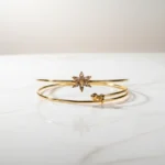 Elegant Gold Bangles with Intricate Design or Designer Gold Plated Bangles for Women - Image 4