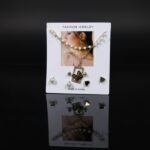 Elegant Layered Butterfly Necklace & Earring Set for Women - Gold Plated Fashion Jewelry - Image 4