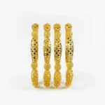 Elegant Gold Plated Bangle Set for Women - Traditional & Stylish Jewelry - Image 2