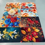 3D Absorbing Floor Mat (Paposh) Water Absorbent Non-Slip Door & Bathroom Mat