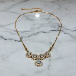 Elegant Gold Plated Cubic Zirconia Necklace Pendant for Women | Fashion Jewelry Gift - Image 4
