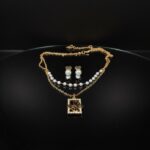 Elegant Layered Butterfly Necklace & Earring Set for Women - Gold Plated Fashion Jewelry - Image 6