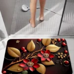 3D Absorbing Floor Mat (Paposh) Water Absorbent Non-Slip Door & Bathroom Mat - Image 6