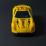 Friction Powered Close Pouch Yellow Car Toy - Image 4