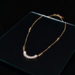 Elegant Gold Chain Necklace with Crystal Pendant - Image 7