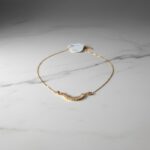 Elegant Gold Chain Necklace with Crystal Pendant - Image 8