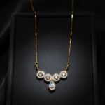 Elegant Gold Plated Cubic Zirconia Necklace Pendant for Women | Fashion Jewelry Gift - Image 6