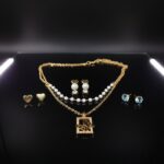 Elegant Layered Butterfly Necklace & Earring Set for Women - Gold Plated Fashion Jewelry - Image 8