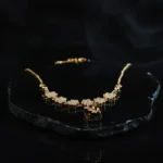 Twinkling American Diamond Gold Plated Chain Pendant for Women & Girls - Image 4