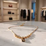 Twinkling American Diamond Gold Plated Chain Pendant for Women & Girls - Image 7