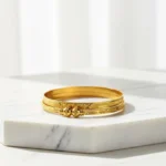 Gold Plated Bangles | Traditional Indian Jewelry | Women's Fashion bracelet design Bangle Set - Image 7