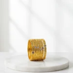 Premium Gold-Plated Bangles Set - 4 Piece Collection - Image 4