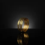 Gold Plated Bangles | Traditional Indian Jewelry | Women's Fashion bracelet design Bangle Set - Image 2