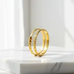 Gold Plated Bangles | Traditional Indian Jewelry | Women's Fashion bracelet design Bangle Set - Image 6