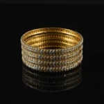Elegant Gold Plated Bangle Set for Women - Traditional & Stylish Indian Bangles - Image 8
