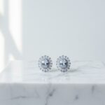 Morganite Crystal Quartz Gold Filled Stud Earrings for Women – Elegant & Stylish  - Image 2