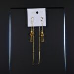 Sui Dhaga Earrings for Women - Gold Plated Long Chain Jhumka Style Earring - Fashion Jewelry for Girls  - Image 4