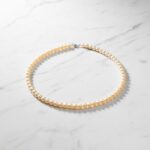 Golden Pearl Necklace | Elegant Freshwater Pearl Jewelry - Image 8