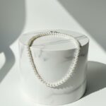 Classic White Pearl Necklace – Elegant & Timeless Jewelry for Women - Image 2