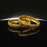 Elegant Gold Plated Bangles for Women - Traditional & Stylish Chura Set - Image 5