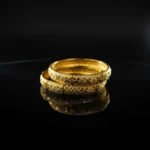 Elegant Gold Plated Bangles for Women - Traditional & Stylish Chura Set - Image 4